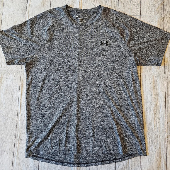 Under Armour Other - Under Armour Men’s Size Large Gray The Tech T-Shirt Athletic Activewear Training